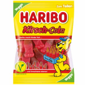 Żelki Owocowe HARIBO Wiśnia Cola Wege 175g DE