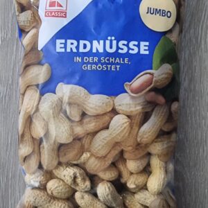 Orzechy ziemne w skorupach, pieczone 400g