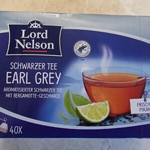 Earl Grey, Schwarzer Tee 40 szt Herbata z bergamotką