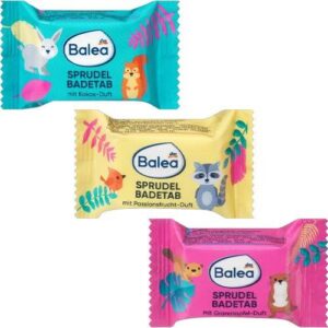 Balea Badetab Kokos/Passion Kostki do Kąpieli dla dzieci zapachowe