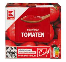 Kaufland Classic passierte Tomatoes pasta pomidorowa 500g