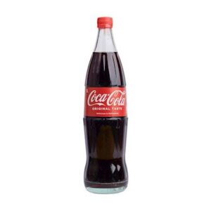 CocaCola szklana butelka 1L