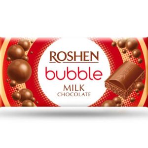 Czekolada Mleczna Bąbelkowa 80g Roshen