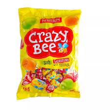 CUKIERKI CRAZY BEE ROSHEN GALARETKI Z NADZIENIEM 333g 50szt