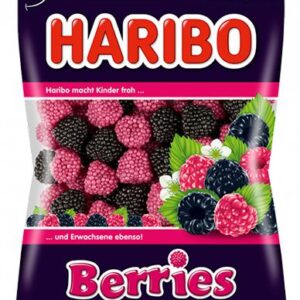 Żelki Haribo Berries żelki malinki 175g z Niemiec