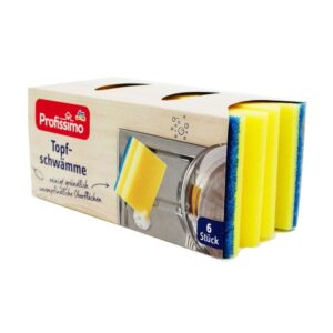 Gąbki do naczyń Profissimo 6szt