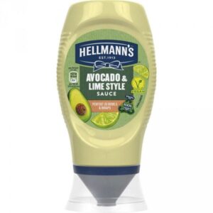 HELLMANN’S AVOCADO & LIME AWOKADO Z LIMONKĄ GUACAMOLE MAJONEZ SOS 250ml