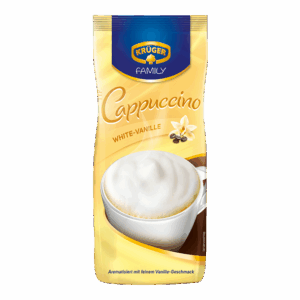 Kruger Cappuccino White Vanille 500g