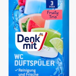 Zawieszka do WC żel Fruity Trio, 3 szt.