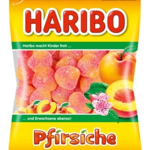 Żelki Haribo Pfirsiche Brzoskwiniowe 175g z DE