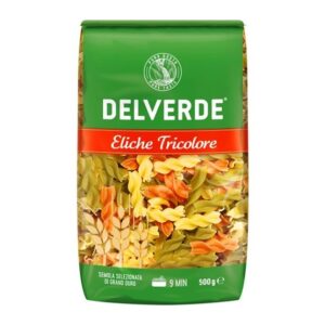 Delverde Eliche Tricolore Makaron 500g