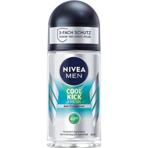 Nivea Men Cool Kick Fresh roll on antyperspirant W KULCE DLA MĘŻCZYZN 50ml