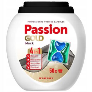 Passion Gold BLack 50szt  Caps 4in1 kapsułki do prania czarnego!!!
