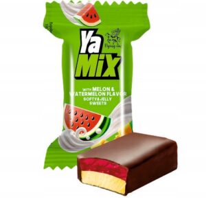 Cukierki Pianki Chmurka YaMix watermelon arbuz 1kg Ukraina
