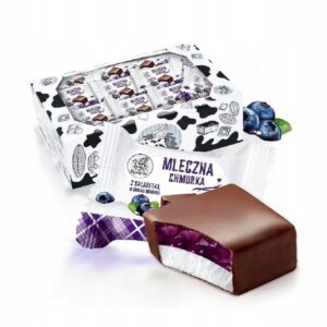 Pianka MLECZNA CHMURKA Z GALARETKĄ BORÓWKOWĄ 1kg