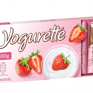Yogurette Czekoladki truskawkowo-jogurtowe 8 szt 100g