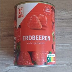 Erdbeeren Truskawki w Syropie 160g