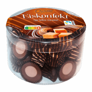CHOCEUR Eiskonfekt Typ Toffee-Caramel 300 g