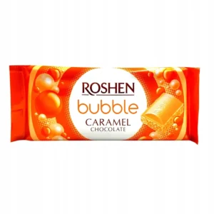 Roshen – Karmelowa czekolada bąbelkowa – 80g.