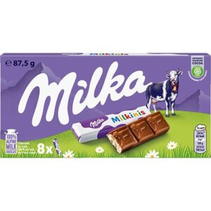 Milka Milkinis nadziewane batoniki 8 sztuk 87,5g
