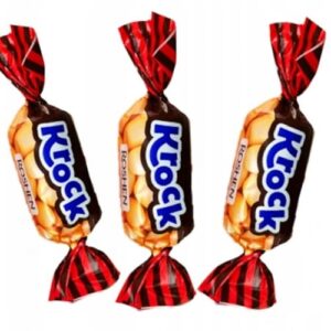 Roshen Cukierki KROCK z karmelem 43% orzechów 333g  27szt