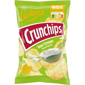 Lorenz Crunchips Sour Cream o smaku cebulki 150g