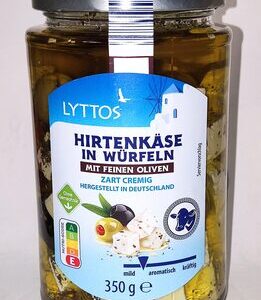 Lyttos Ser feta w kostce z oliwkami  350 g