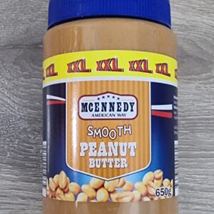 McEnnedy Smooth Peanut Butter XXL 650 g – masło orzechowe kremowe