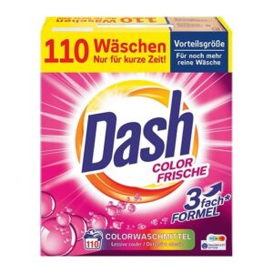 DASH COLOR FRISCHE proszek do prania kolorów 110 prań 5,5 kg z NIEMIEC