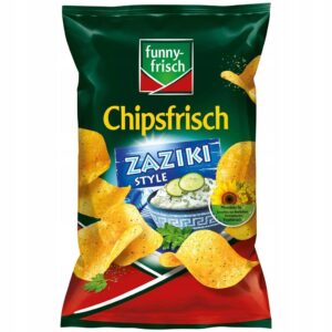 Funny-frisch Świeże chipsy styl zaziki wegetariański bezglutenowy 150g