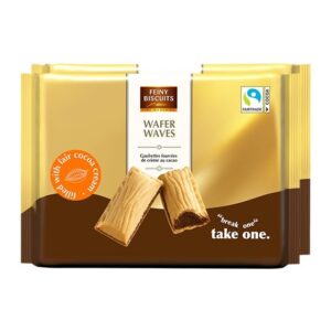 Feiny Biscuits Wafer Waves Cacao 2x150g