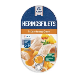 Filety śledziowe w sosie curry z ananasem 🇩🇪