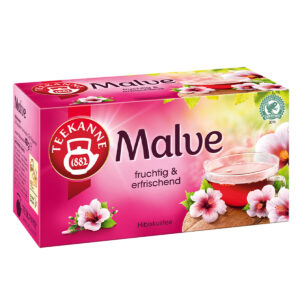 Herbata Teekane Malve 20 sztuk Hibiskus 40g z Niemiec