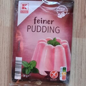 K-Classic Feiner Pudding Truskawkowy – 3 × 38 g (114 g)
