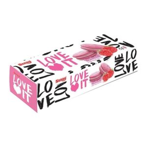 Saray Macaron Biscuit Raspberry 8szt 84g