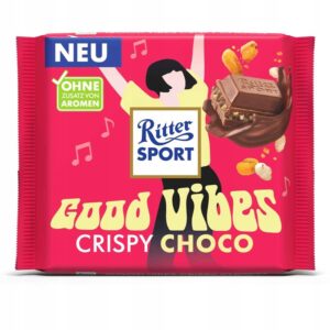 Ritter Sport Cocoa Crispy Choco – Czekolada z Chrupiącym Kakao 100 g