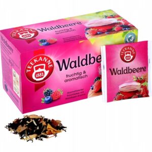 Teekanne Waldbeere – Herbata Owocowa o Smaku Leśnych Owoców, 20 Torebek