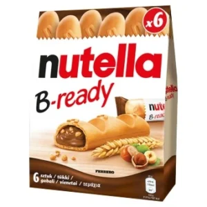 Nutella B-ready ciastka z nadzieniem orzechy kakao przekąska 132g 6 szt