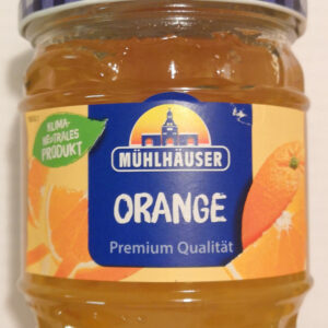 Mühlhäuser Orange – Konfitura Pomarańczowa Premium 450 g
