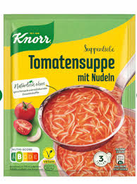 Knorr Tomatensuppe mit Nudeln – Zupa Pomidorowa z Makaronem, 3 Porcje (750 ml)