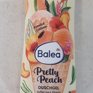 Balea Pretty Peach Żel pod prysznic 300 ml – Brzoskwinia & Papaja, Edycja Limitowana, Vegan