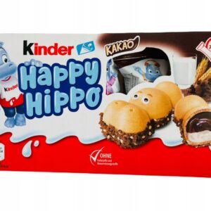Batoniki Kinder Happy Hippo kakao  5 szt