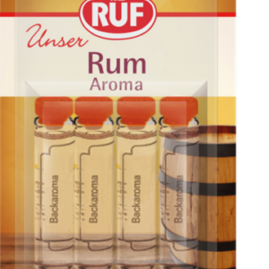 RUF Rum Aroma – Aromat rumowy do ciast i deserów 8 ml (4 x 2