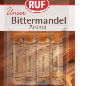 RUF Bittermandel Aroma – Aromat migdałowy 8 ml (4 x 2 ml)