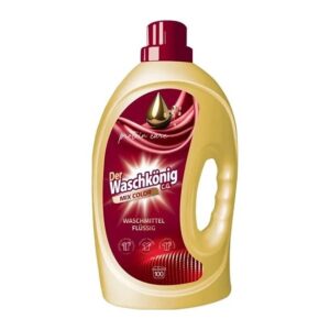 Der WaschKönig Mix Color Gel 3L – Żel do prania kolorów 100 prań | Uniwersalny