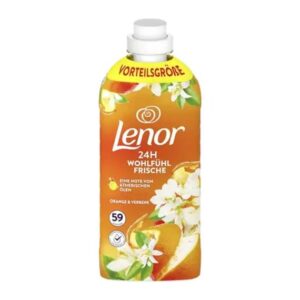 LENOR płyn do płukania tkanin z olejkami Orange Werbena 59 prań 1,239 l DE