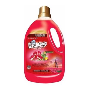 Der WaschKönig Color Gel – Żel do prania kolorów 110 prań | Intensywny zapach „Frühling in Holland”