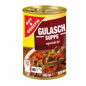 Zupa Gulaszowa (Gulasch Suppe) 400 ml – gotowa zupa w stylu węgierskim