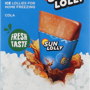 Sun Lolly Cola – Lody do zamrażania 8 szt. (480 ml)