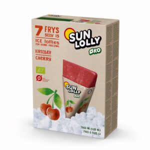 Sun Lolly BIO Wiśnia Lody do Zamrożenia 7 x 60 ml